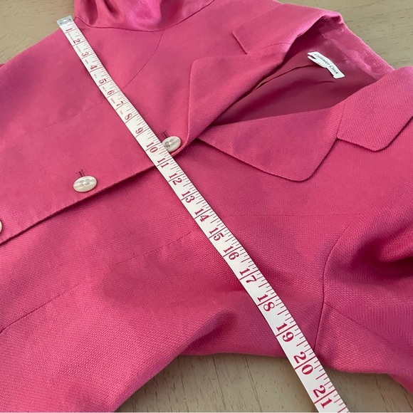 Coldwater Creek Linen Blazer Bundle Lot  – Pink & Purple – Size 12 - Picture 7 of 12